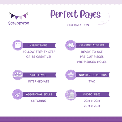 Scrappyroo Perfect Page Kit -  Holiday Fun