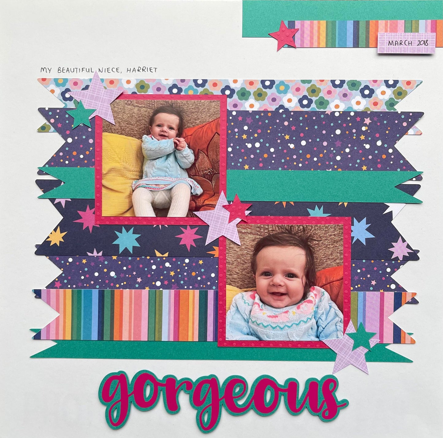 Scrappyroo Page Kit - Gorgeous