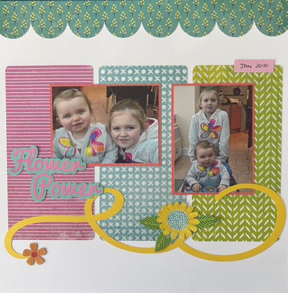 Scrappyroo Perfect Page Kit - Flower Power