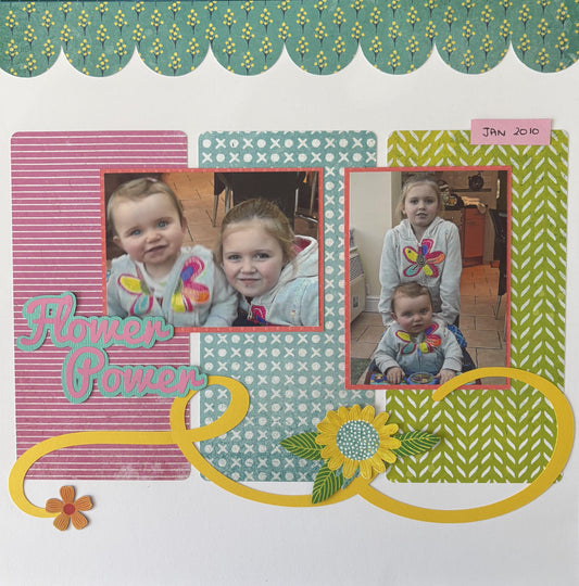 Scrappyroo Perfect Page Kit - Flower Power