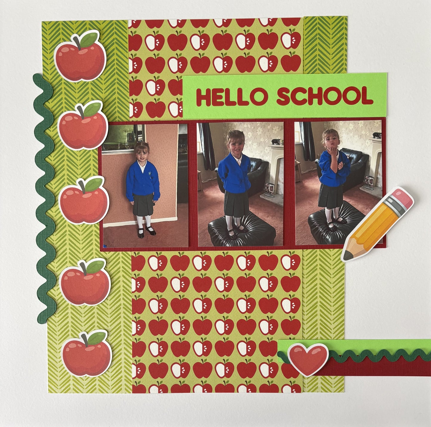 Scrappyroo Perfect Page Kit -  Hello School