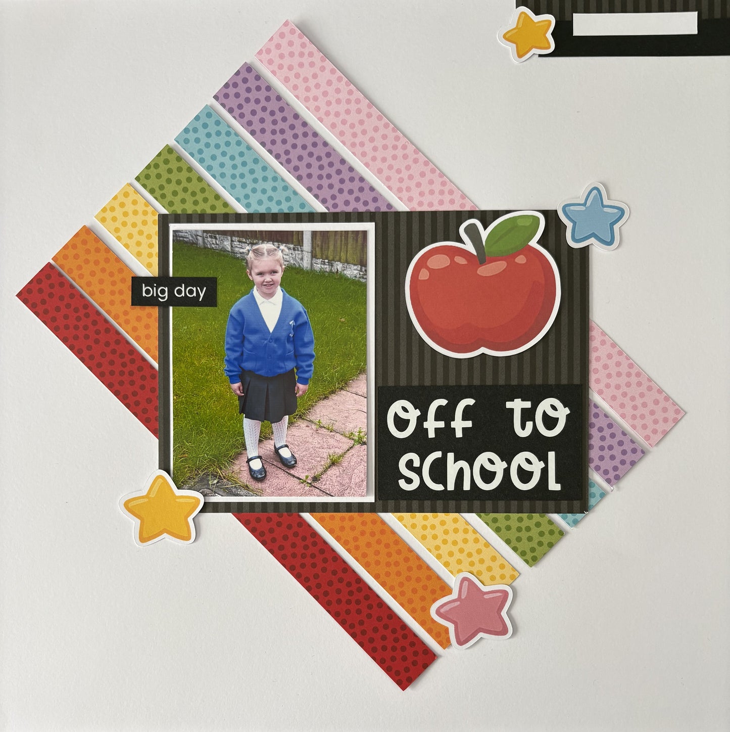 Scrappyroo Perfect Page Kit -  Off to School