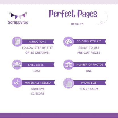 Scrappyroo Perfect Page Kit -  Beauty