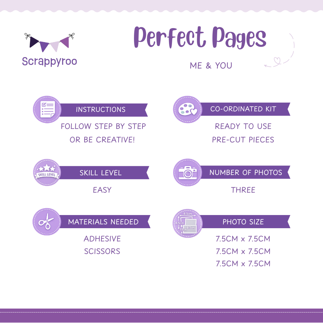 Scrappyroo Perfect Page Kit -  Me & You