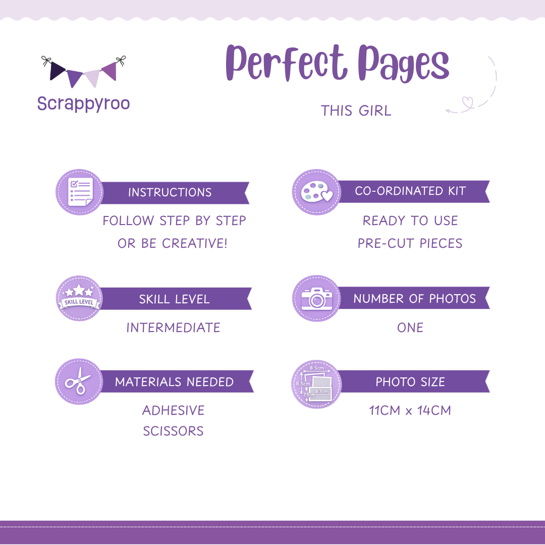 Scrappyroo Perfect Page Kit -  This Girl