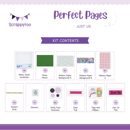 Scrappyroo Perfect Page Kit -  Just Us