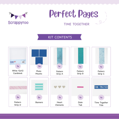 Scrappyroo Perfect Pages Kit -  Time Together