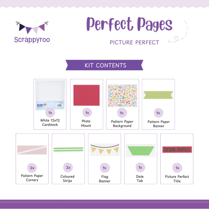 Scrappyroo Perfect Page Kit - Picture Perfect