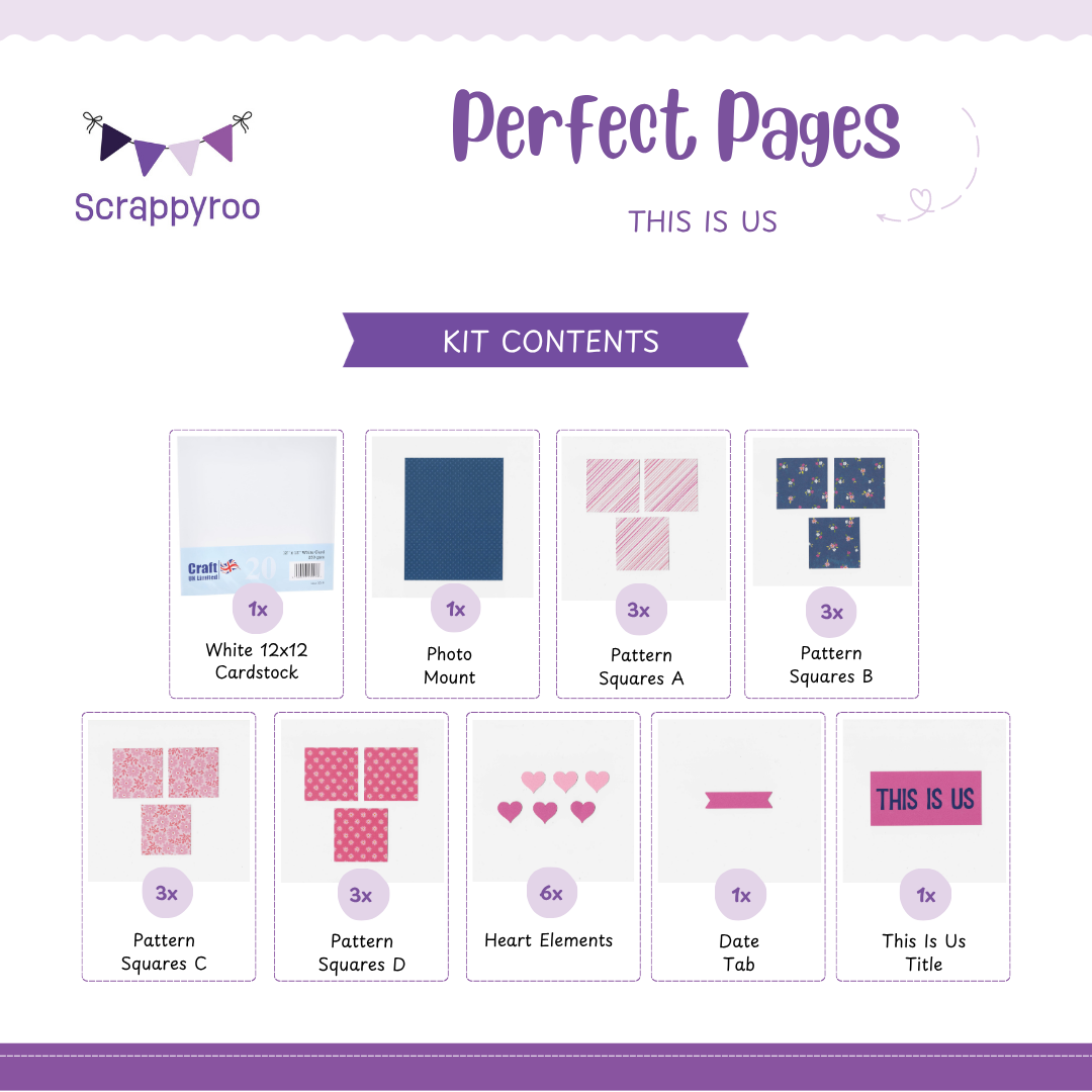 Scrappyroo Perfect Pages Kit -  This Is Us