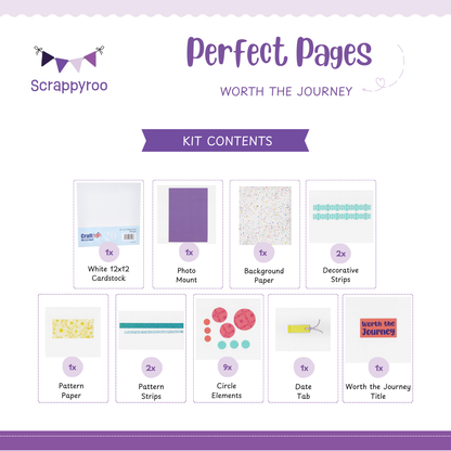 Scrappyroo Perfect Pages Kit -  Worth the Journey