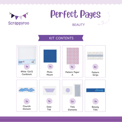 Scrappyroo Perfect Page Kit -  Beauty