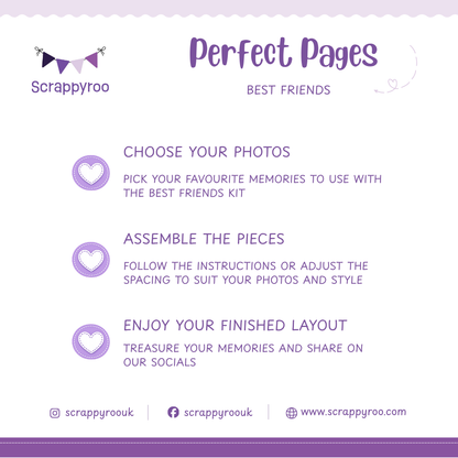 Scrappyroo Perfect Pages Kit - Best Friends