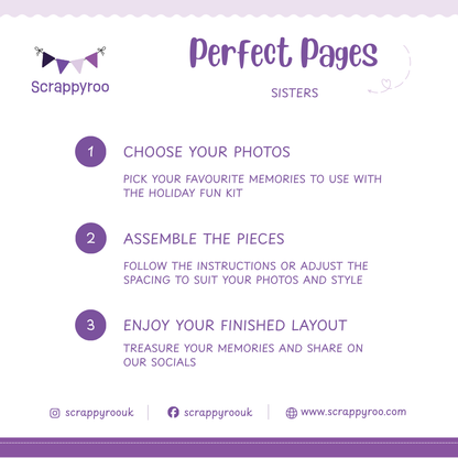 Scrappyroo Perfect Page Kit - Sisters