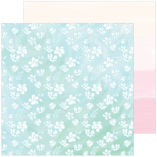 Pinkfresh Studio - Happy Heart - Small Joys - 12" x 12" Scrapbook Paper