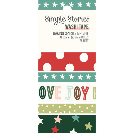 Simple Stories - Baking Spirits Bright - Washi Tape