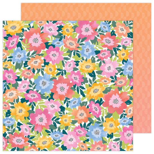 Paige Evans - Garden Shoppe - Paper 2 - 12" x 12" Scrapbook Paper