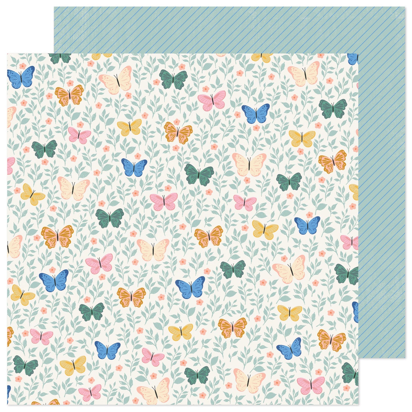 Maggie Holmes - Parasol - Free to Fly - 12" x 12" Scrapbook Paper