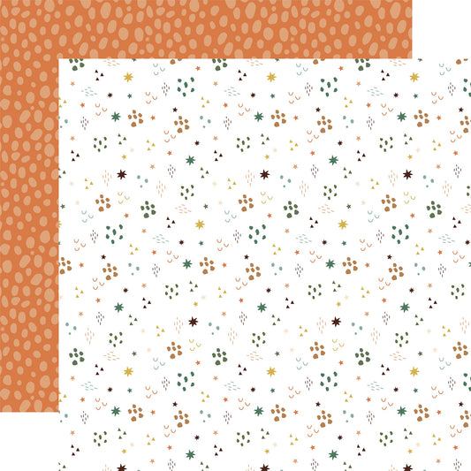 Echo Park - Little Explorer - Walk On The Wild Side - 12" x 12" Scrapbook Paper