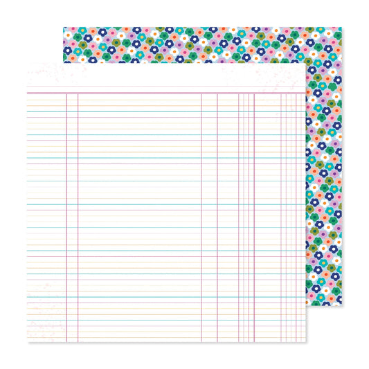 Shimelle - Main Character Energy - Read Through - 12" x 12" Scrapbook Paper