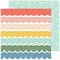 Pinkfresh Studio - Making the Best of It - No Risk, No Magic - 12" x 12" Scrapbook Paper