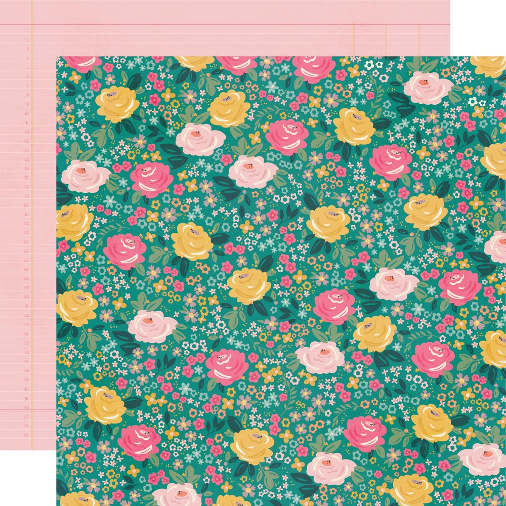 Simple Stories - Mother's Day - Fab YOU Lous - 12" x 12" Scrapbook Paper