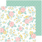 Pinkfresh Studio - Picture Perfect - Cherish Today - 12" x 12" Scrapbook Paper