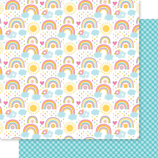 Bella Blvd 12" x 12" Scrapbook Paper - Just Because - A Great Day
