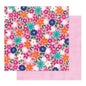 Shimelle - Reasons to Smile - Bloom Wild - 12" x 12" Scrapbook Paper