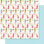 Bella Blvd - Merry Mingle - Making Spirits Bright - 12" x 12" Scrapbook Paper