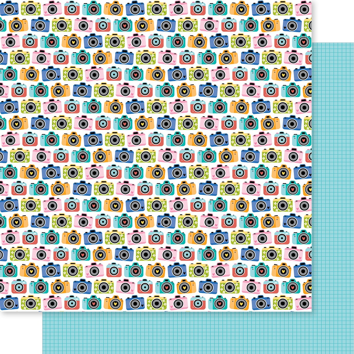 Bella Blvd - Documented - 12x12 Scrapbook Paper - Captured