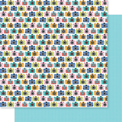 Bella Blvd - Documented - 12x12 Scrapbook Paper - Captured