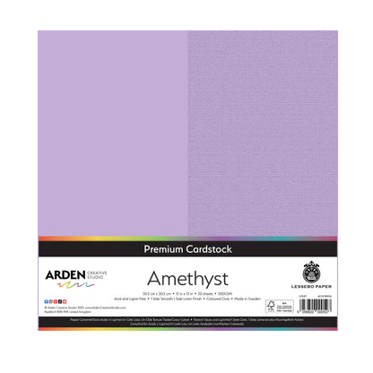 Arden Creative Studio - 12x12 Cardstock -  Amethyst