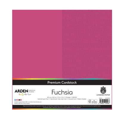 Arden Creative Studio - 12x12 Cardstock -  Fuschia