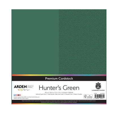 Arden Creative Studio - 12x12 Cardstock -  Hunter's Green