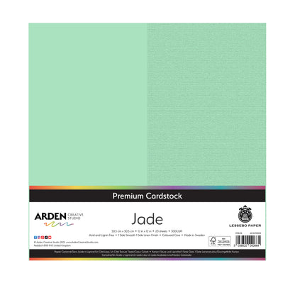 Arden Creative Studio - 12x12 Cardstock -  Jade