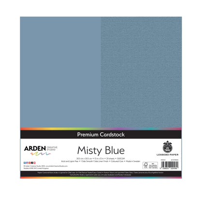 Arden Creative Studio - 12x12 Cardstock -  Misty Blue