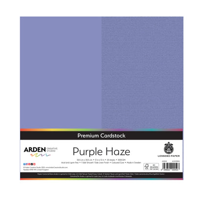Arden Creative Studio - 12x12 Cardstock -  Purple Haze