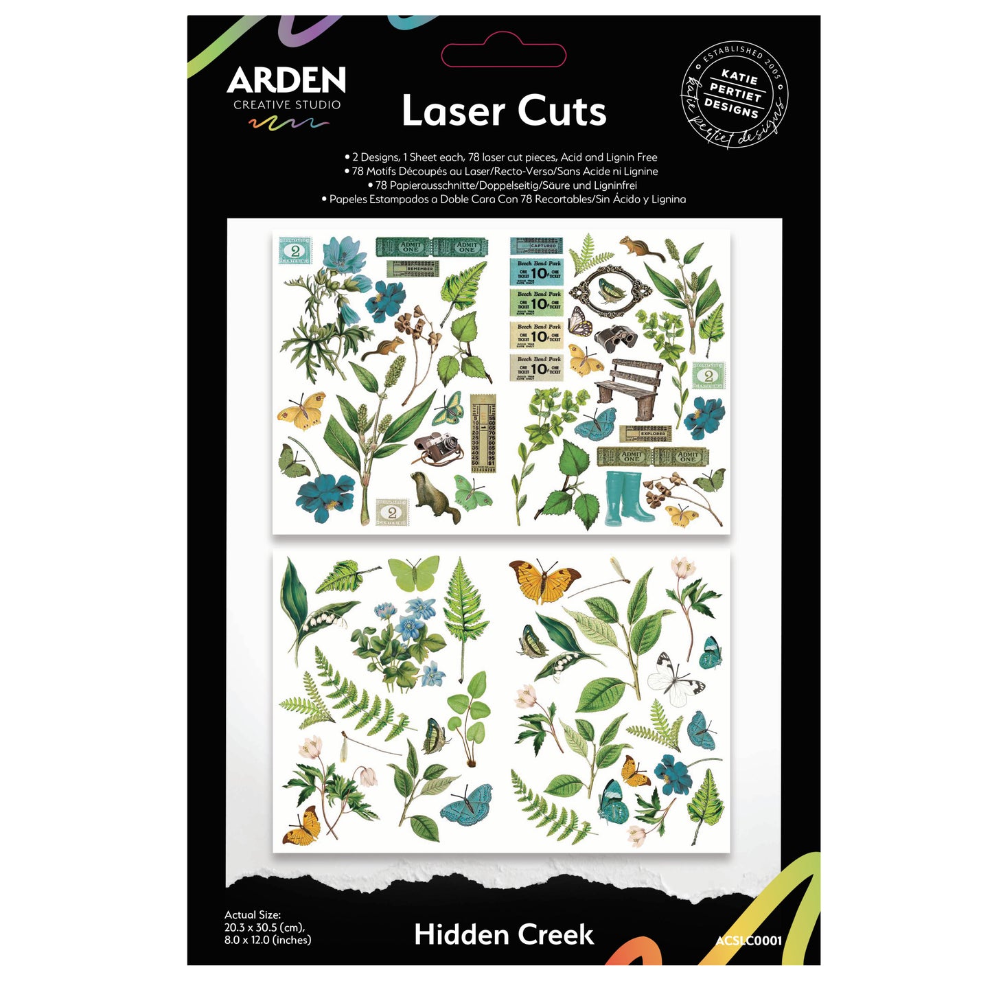 Arden Creative Studio - Hidden Creek - Laser Cuts