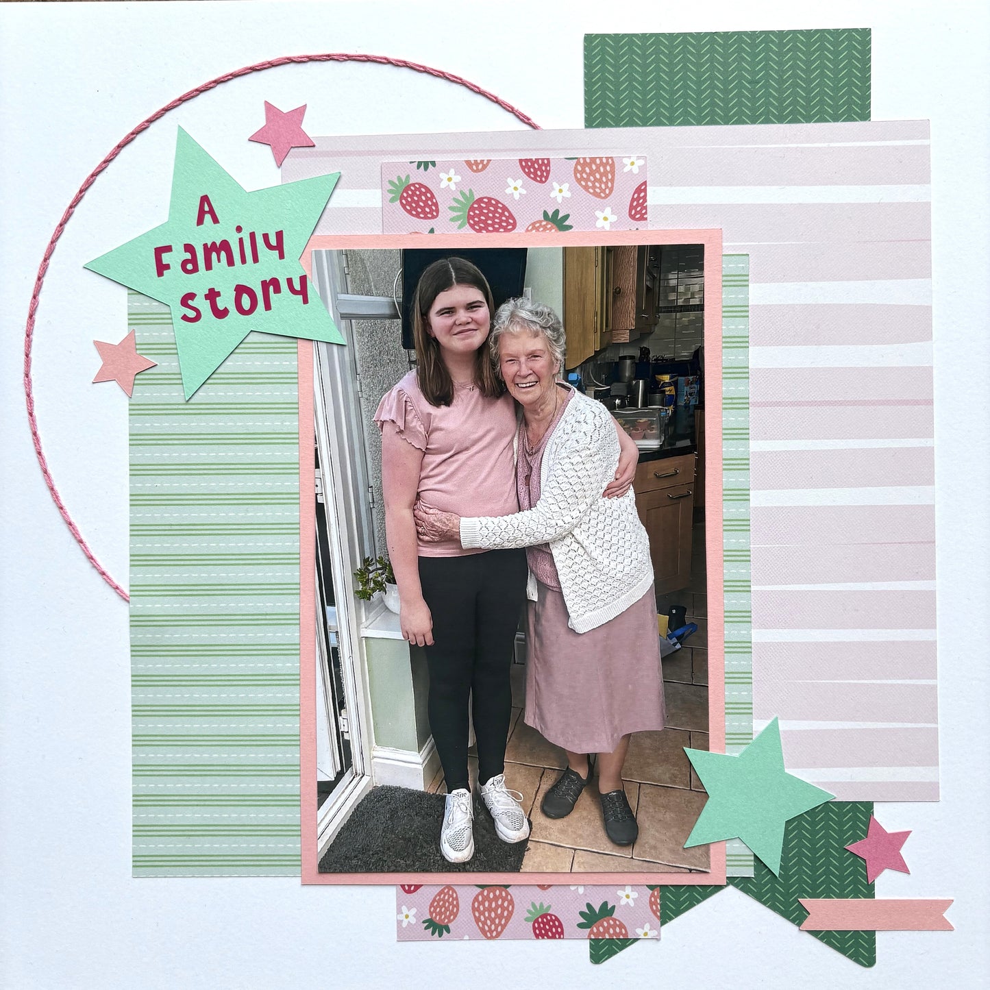 Scrappyroo Perfect Page Kit -  A Family Story