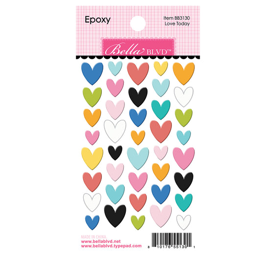 Bella Blvd - Documented - Epoxy Stickers