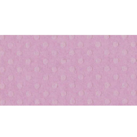 Bazzill Basics - 12x12 Dotted Swiss Cardstock - Berry Pretty