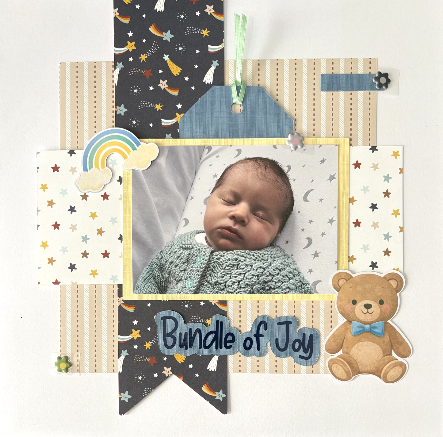Scrappyroo Perfect Page Kit -  Bundle of Joy (Boy)