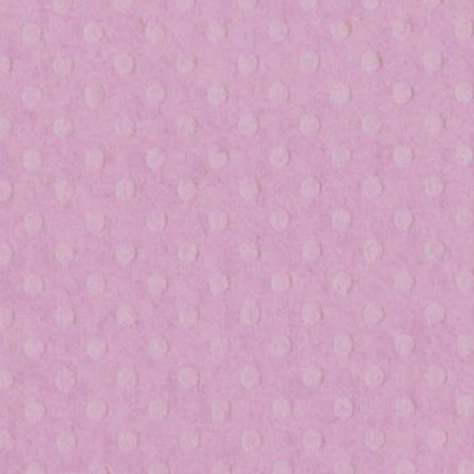 Bazzill Basics - 12x12 Dotted Swiss Cardstock - Berry Pretty