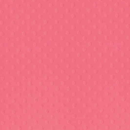 Bazzill Basics - 12x12 Dotted Swiss Cardstock - Coral Reef