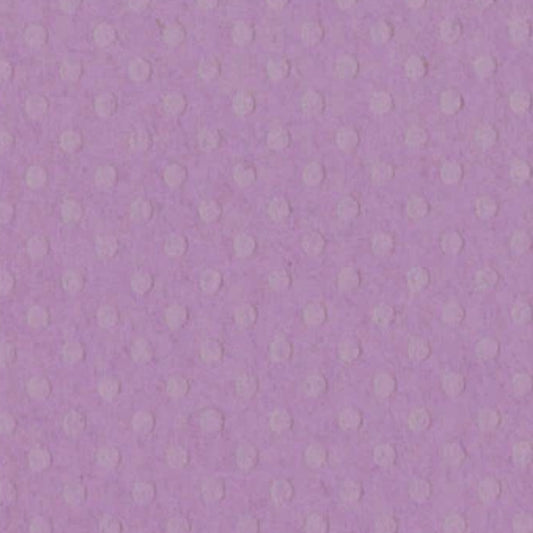 Bazzill Basics - 12x12 Dotted Swiss Cardstock - Grape Jelly