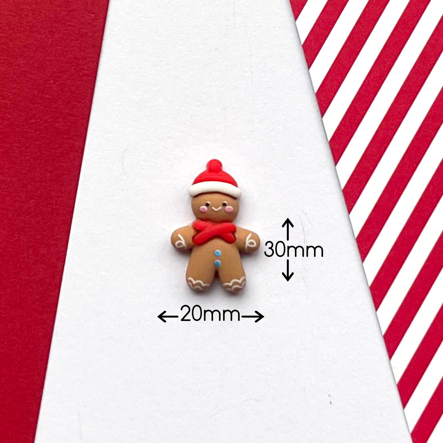 Scrappyroo Embellishments - Gingerbread Men