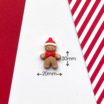 Scrappyroo Embellishments - Gingerbread Men
