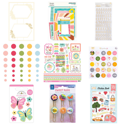 New Scrappyroo Monthly Kit - Sunbeams & Smiles