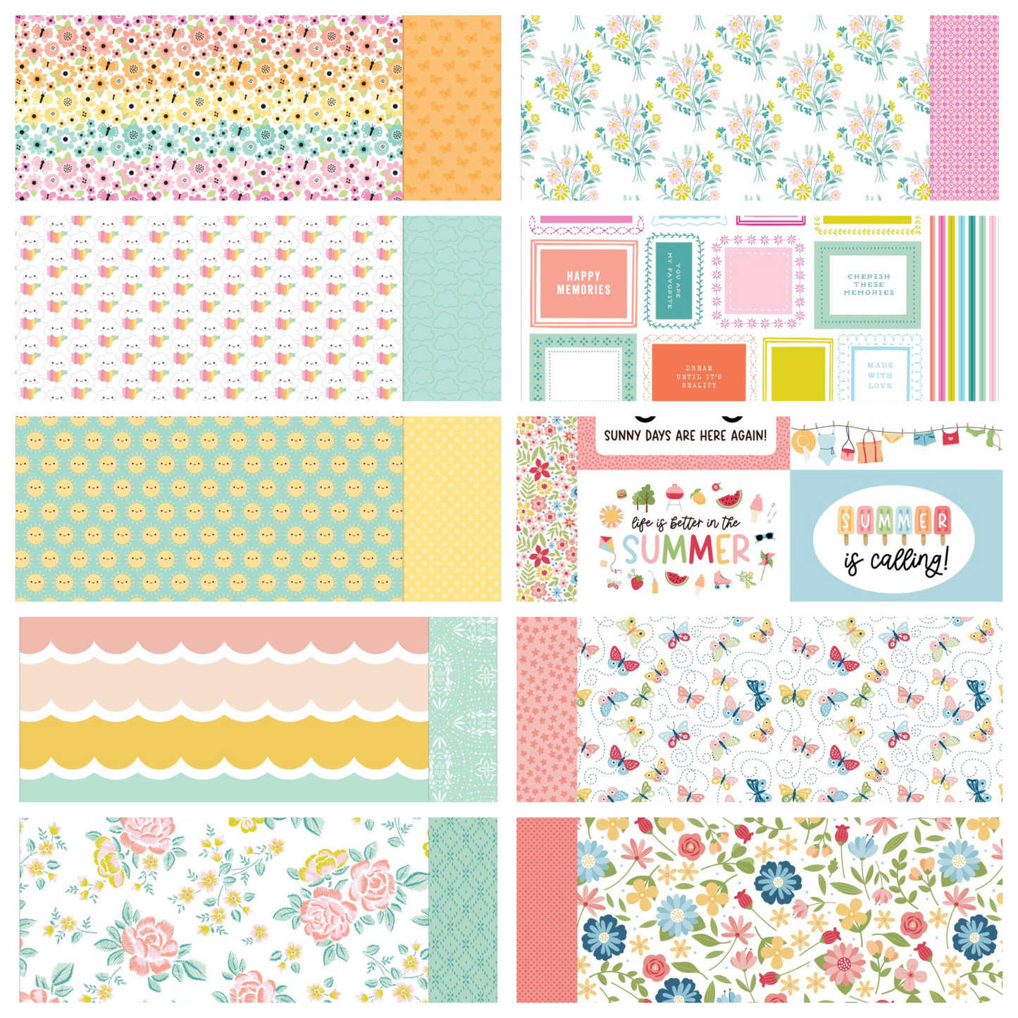 New Scrappyroo Monthly Kit - Sunbeams & Smiles