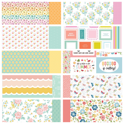 New Scrappyroo Monthly Kit - Sunbeams & Smiles